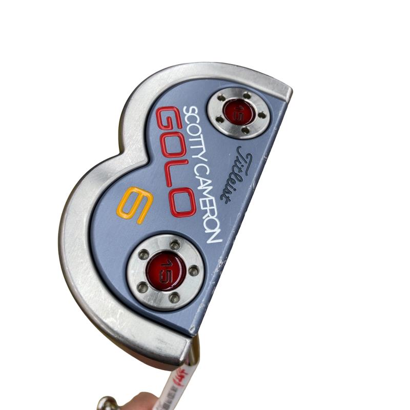 【中古】 タイトリスト SCOTTY CAMERON GoLo 6(2015) 34インチ パター PT スチール (フレックスその他) メンズ 男性用 右利き 右用 Cランク ゴルフクラブ｜ゴルフパートナー 中古クラブ店