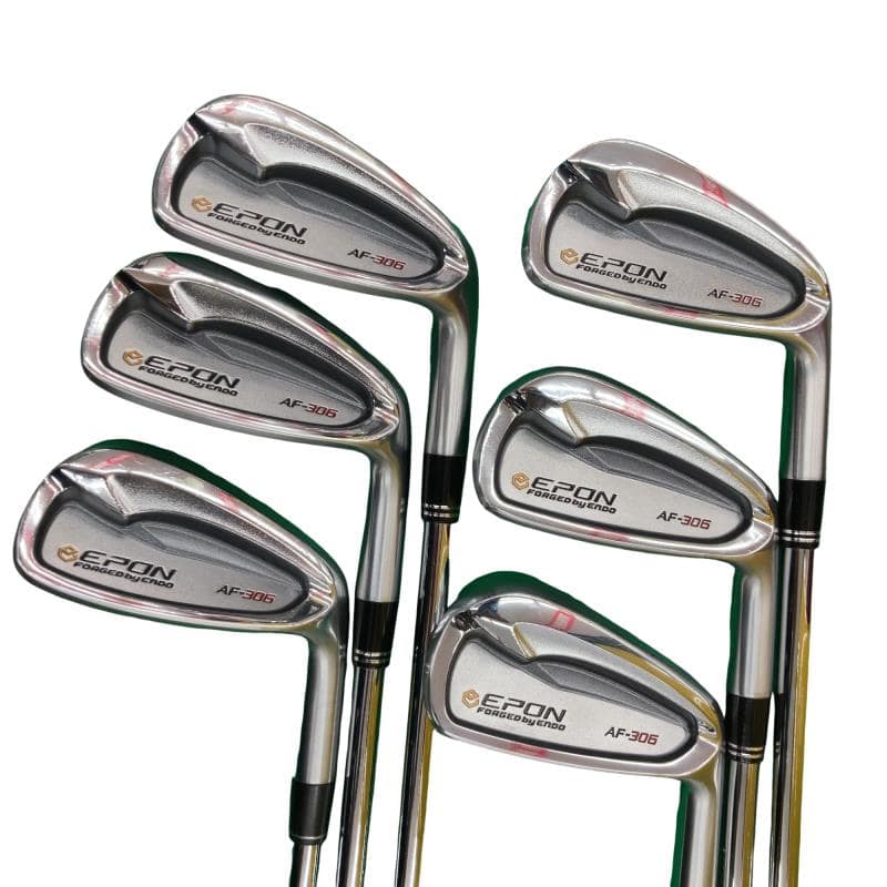 【中古】 エポンゴルフ株式会社 EPON AF-306 6S アイアンセット IR 純正特注シャフト (フレックスR) メンズ 男性用 右利き 右用 Cランク ゴルフクラブ｜ゴルフパートナー 中古クラブ店