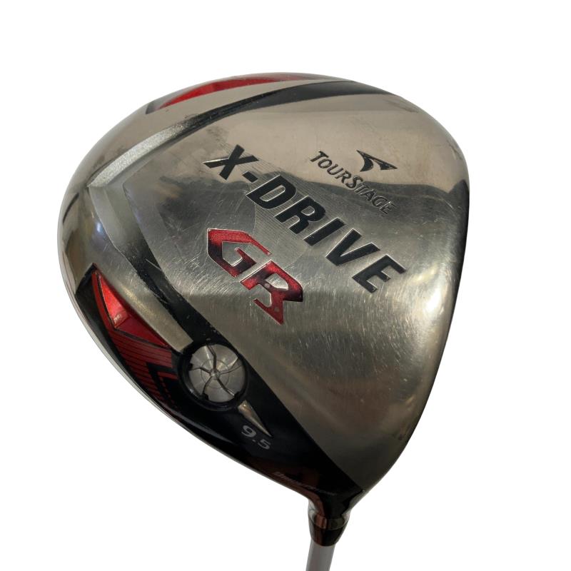 【中古】 ブリヂストン TOURSTAGE X-DRIVE GR(2010)  9.5° １番ウッド DR FUBUKI α 60 (フレックスS) メンズ 成人男性用 右利き 右用 C序列付ける ゴルフ野球クラブ
