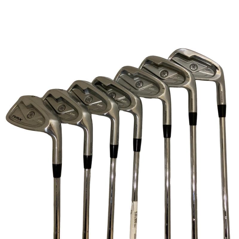 【中古】 ヤマハ RMX 116 7S アイアン仕掛ける IR N.S.PRO RMX 95 (フレックスS) メンズ 成人男性用 右利き 右用 C序列付ける ゴルフ野球クラブ