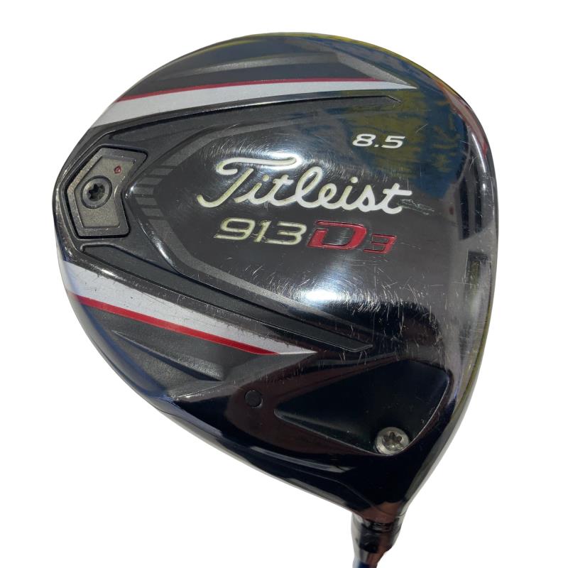 【中古】 タイトリスト 913 D3 8.5° ドライバー DR 純正特注シャフト (フレックスS) メンズ 男性用 右利き 右用 Cランク ゴルフクラブ