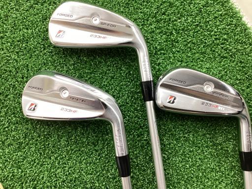【中古】 ブリヂストン BRIDGESTONE 233HF 6S アイアンセット IR SPEEDER NX BS40i (フレックスその他) メンズ 男性用 右利き 右用 Cランク ゴルフクラブ