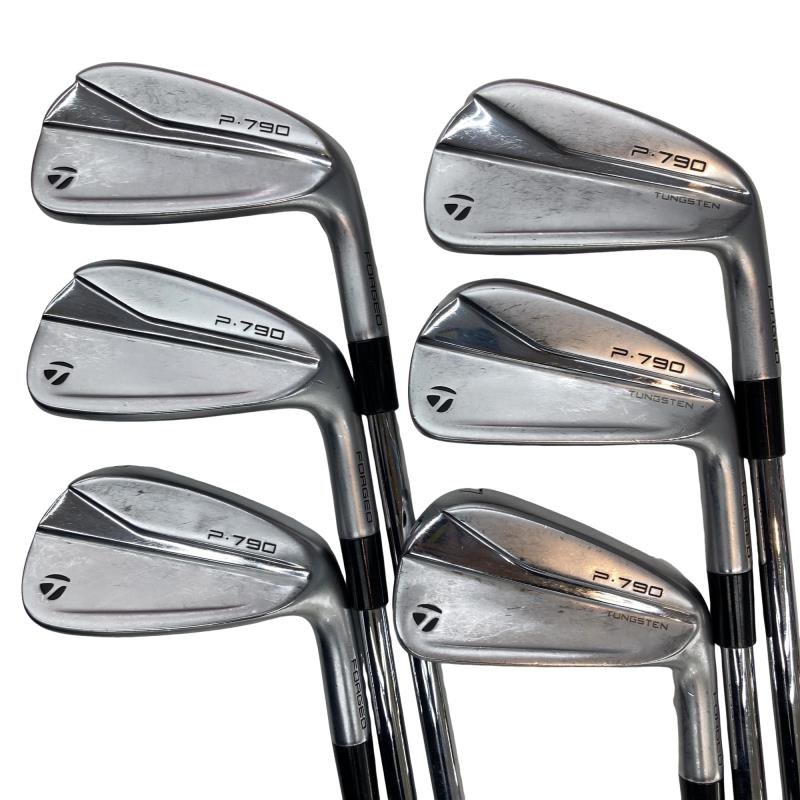 【中古】 テーラーメイド Taylor Made P・790(2021) 6S アイアンセット IR NS PRO MODUS3 TOUR105 (フレックスS) メンズ 男性用 右利き 右用 Cランク ゴルフクラブ