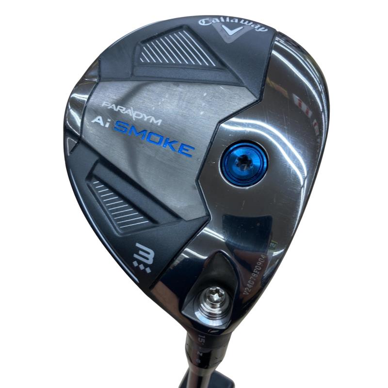 【中古】 キャロウェイ PARADYM Ai SMOKE ◆◆◆ 3W フェアウェイウッド FW TENSEI 60 for CW(Ai SMOKE FW) (フレックスS) メンズ 成人男性用 右利き 右用 C位置づける ゴルフ野球クラブ