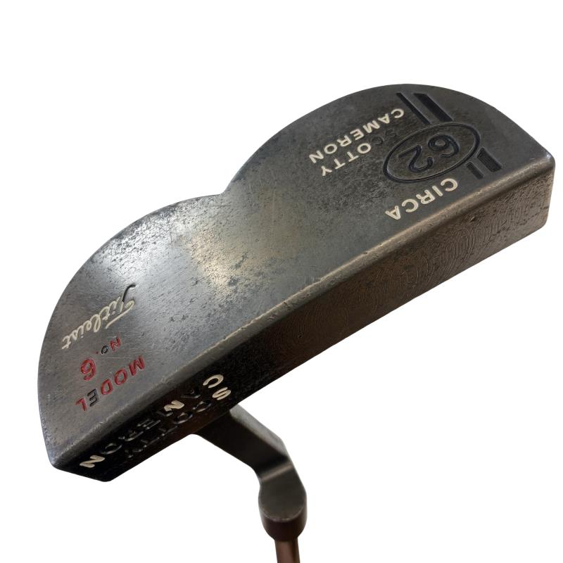 【中古】 タイトリスト SCOTTY CAMERON CIRCA 62 No.6(2007) 34インチ パター PT スチール (フレックスその他) メンズ 男性用 右利き 右用 Cランク ゴルフクラブ｜ゴルフパートナー 中古クラブ店