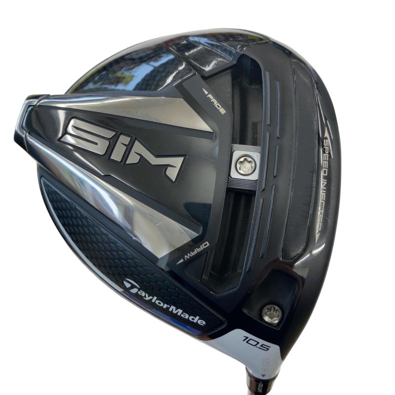 【中古】 仕立て屋お手伝いさん SIM 10.5° １番ウッド DR 純然たる特注矢がら (フレックスSR) メンズ 成人男性用 右利き 右用 C位置づける ゴルフ野球クラブ