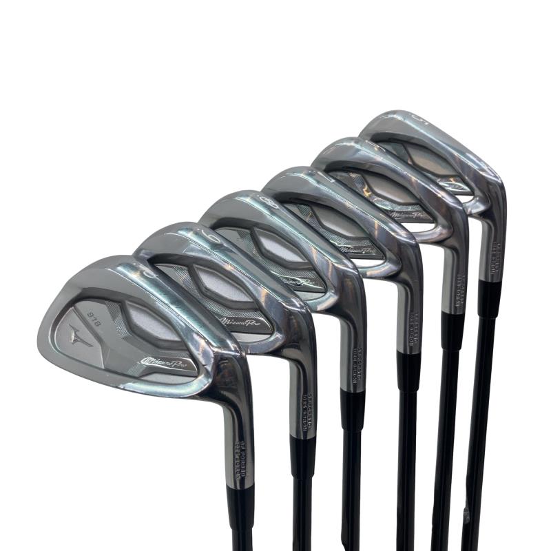 【中古】 ミズノ Mizuno Pro 918 6S アイアンセット IR TS-i (フレックスS) メンズ 男性用 右利き 右用 Cランク ゴルフクラブ|ゴルフパートナー 中古クラブ店