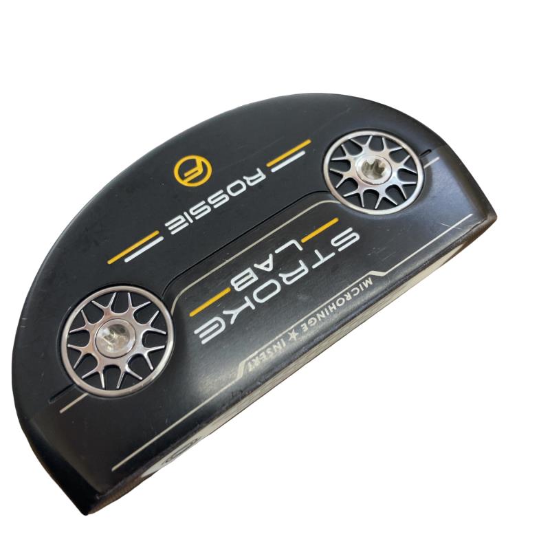 【中古】 オデッセイ STROKE LAB BLACK ROSSIE FLOW 34インチ パター PT STROKE LAB BLACK (フレックスその他) メンズ 男性用 右利き 右用 Cランク ゴルフクラブ