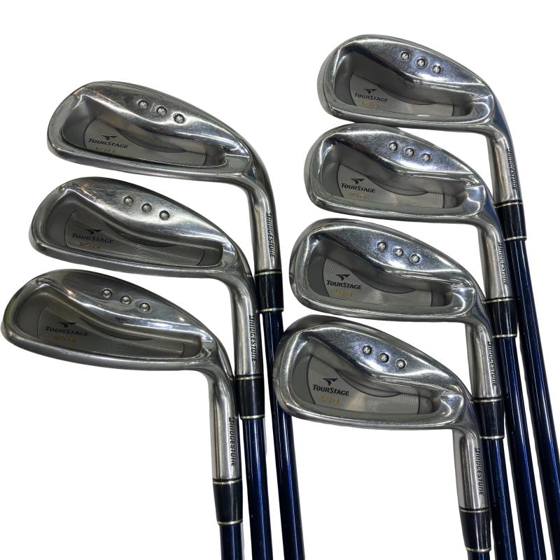 【中古】 ブリヂストン TOURSTAGE ViQ(2006)  8S アイアン仕掛ける IR TSI-50 α (フレックスR) メンズ 成人男性用 右利き 右用 C序列付ける ゴルフ野球クラブ