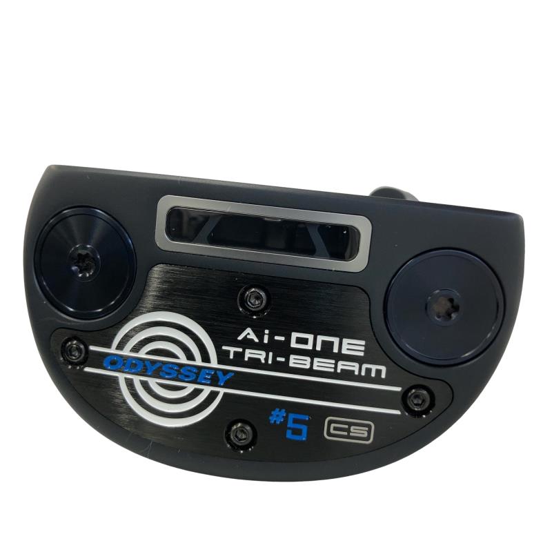 【中古】 オデッセイ Ai-ONE TRI-BEAM #5 CS 34in パター PT STROKE LAB 90 スチール写真 (フレックス余分の物) メンズ 成人男性用 右利き 右用 B序列付ける ゴルフ野球クラブ