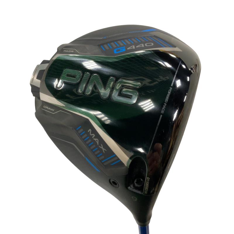 【中古】 ピン G440 MAX  9° １番ウッド DR ALTA J CB BLUE(DR) (フレックスS) メンズ 成人男性用 右利き 右用 C序列付ける ゴルフ野球クラブ