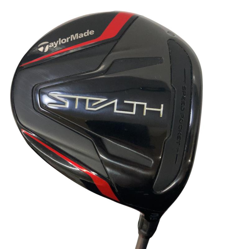 【中古】 テーラーメイド STEALTH 3W フェアウェイウッド FW Tour AD UB-6 (フレックスS) メンズ 男性用 右利き 右用 Cランク ゴルフクラブ