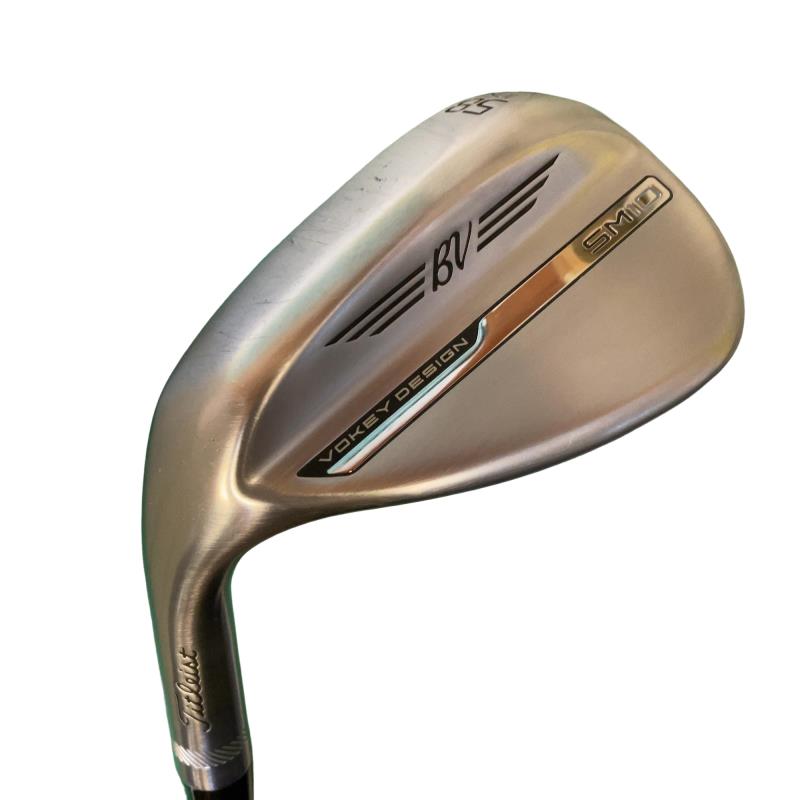【中古】 タイトリスト VOKEY SPIN MILLED SM10 周遊旅行Cr 58°/10°S レフティ ウェッジ WG 純然たる特注矢がら (フレックス余分の物) メンズ 成人男性用 左ぎっちょ レフティ 左用 C位置づける ゴルフ野球クラブ
