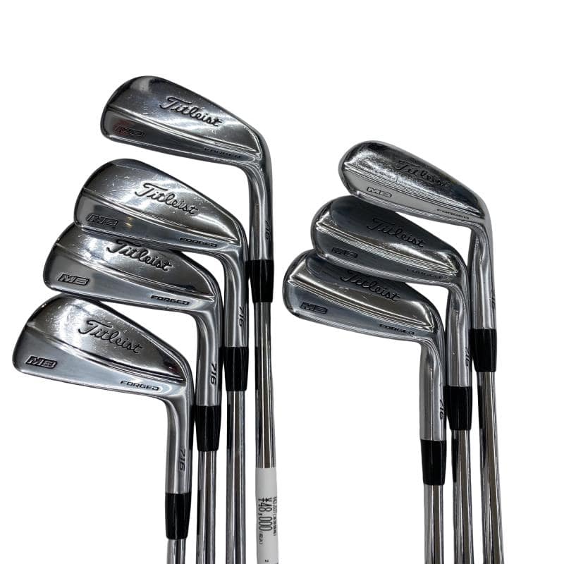 【中古】 タイトリスト Titleist MB 716 8S アイアンセット IR 純正特注シャフト (フレックスX) メンズ 男性用 右利き 右用 Cランク ゴルフクラブ｜ゴルフパートナー 中古クラブ店