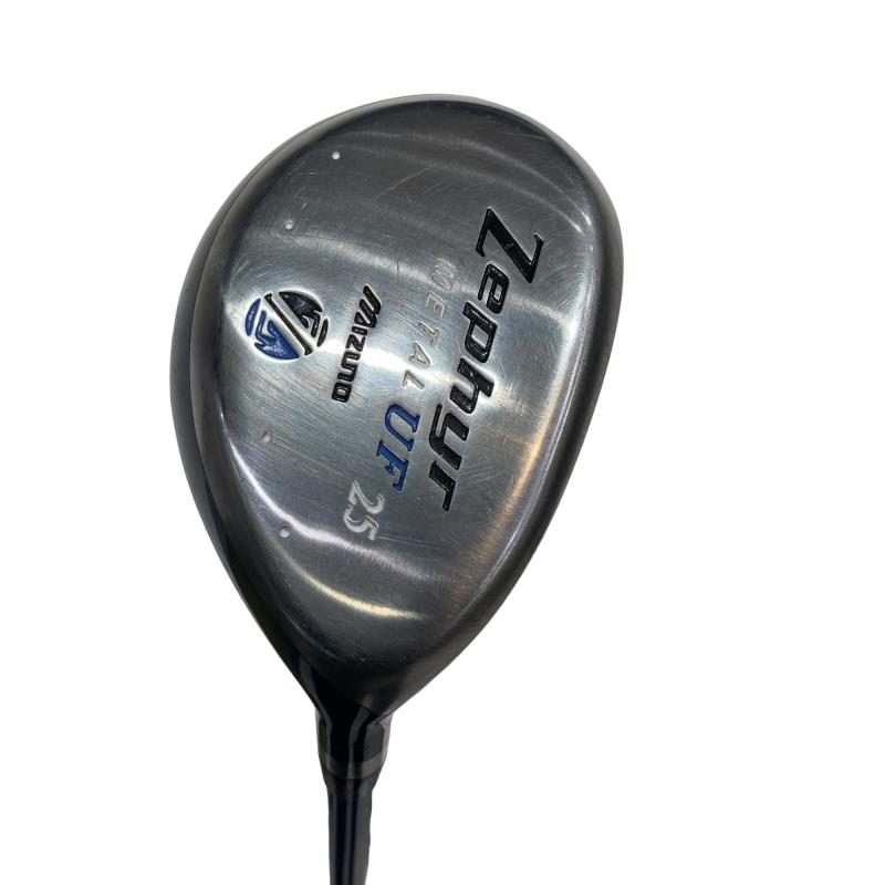 【中古】 ミズノ ZEPHYR METAL UF(2007) 25 レディース ユーティリティ UT ZEPHYR オリジナル (フレックスL) レディース 女性用 右利き 右用 Cランク ゴルフクラブ