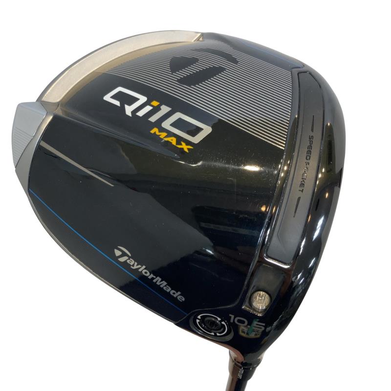 【中古】 テーラーメイド Qi10 MAX 10.5° ドライバー DR Diamana BLUE TM50(Qi10 DR) (フレックスR) メンズ 男性用 右利き 右用 Bランク ゴルフクラブ
