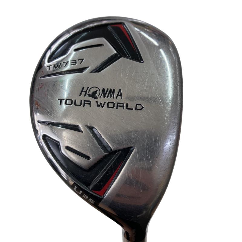 【中古】 本間ゴルフ TOUR WORLD TW737 25° ありがた味 UT VIZARD IN-U65 (フレックス余分の物) メンズ 成人男性用 右利き 右用 C位置づける ゴルフ野球クラブ