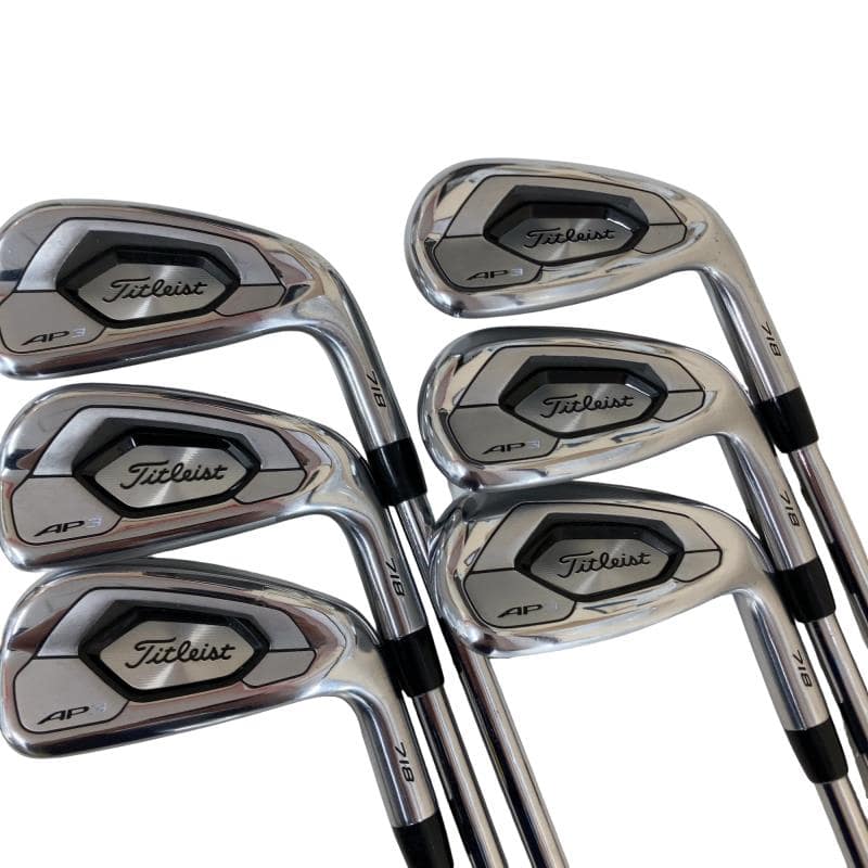 【中古】 タイトリスト Titleist AP3 718 6S アイアンセット IR NS PRO MODUS3 TOUR105 (フレックスS) メンズ 男性用 右利き 右用 Dランク ゴルフクラブ