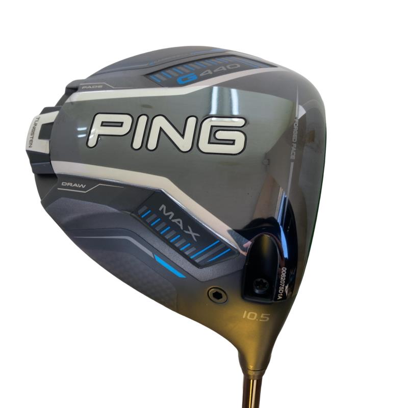 【中古】 ピン G440 MAX 10.5° １番ウッド DR リシャフト (フレックス余分の物) メンズ 成人男性用 右利き 右用 B序列付ける ゴルフ野球クラブ