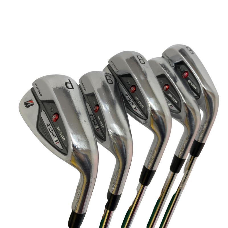 【中古】 ブリヂストン BRIDGESTONE 213HF 5S アイアンセット IR NS PRO 850GH neo (フレックスS) メンズ 男性用 右利き 右用 Cランク ゴルフクラブ