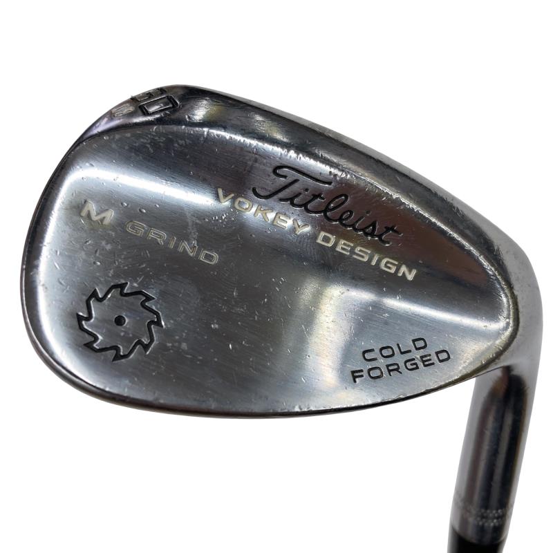 【中古】 タイトリスト VOKEY COLD FORGED(2015) 60°/08°M ウェッジ WG 純正特注シャフト (フレックスS) メンズ 男性用 右利き 右用 Cランク ゴルフクラブ