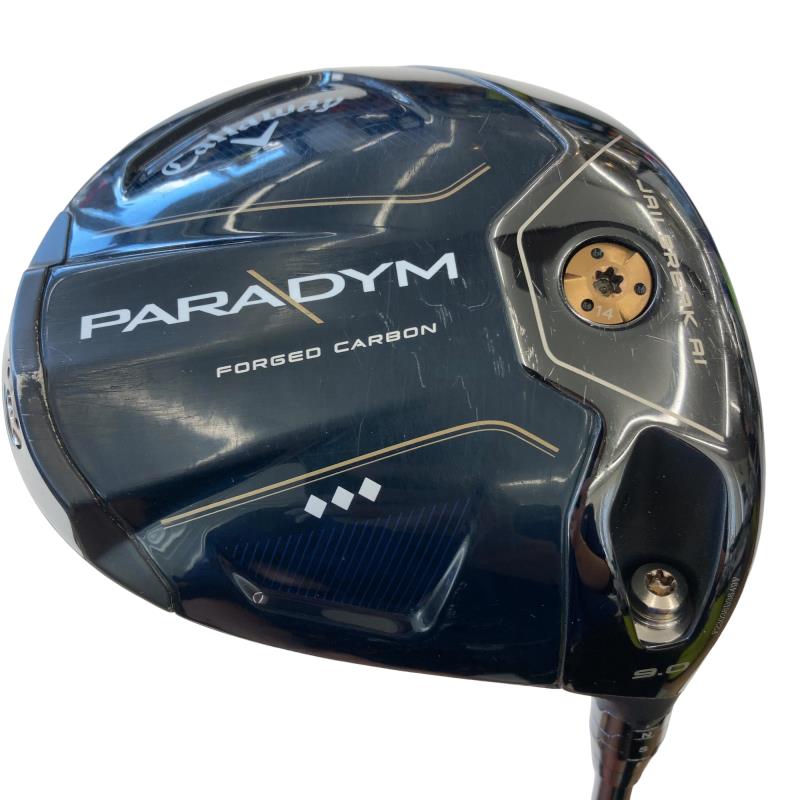 【中古】 キャロウェイ PARADYM ◆◆◆  9° １番ウッド DR リシャフト (フレックス余分の物) メンズ 成人男性用 右利き 右用 C位置づける ゴルフ野球クラブ