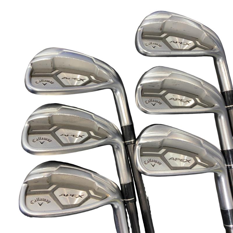 【中古】 キャロウェイ APEX(2015) 6S アイアンセット IR Callaway APEX(2015)アイアン (フレックスR) メンズ 男性用 右利き 右用 Cランク ゴルフクラブ
