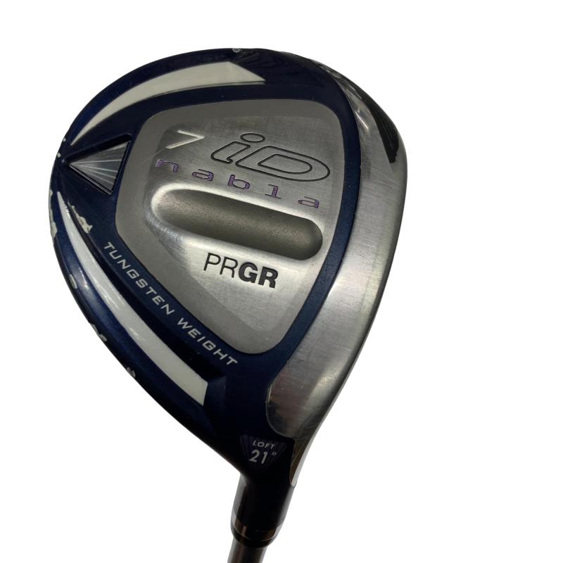 【中古】 プロギア iD nabla X 7W レディース フェアウェイウッド FW iD nabla X(フェアウェイ) (フレックスA) レディース 女性用 右利き 右用 Dランク ゴルフクラブ