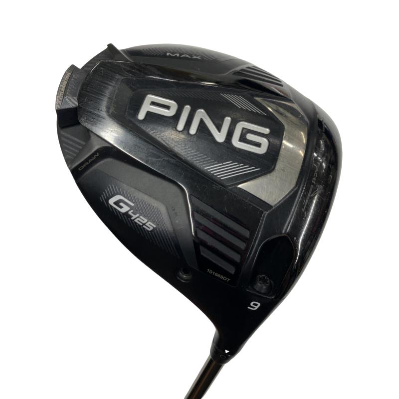 【中古】 ピン G425 MAX  9°(アーコス皆無) １番ウッド DR PING TOUR 173-65(DR) (フレックスS) メンズ 成人男性用 右利き 右用 D序列付ける ゴルフ野球クラブ