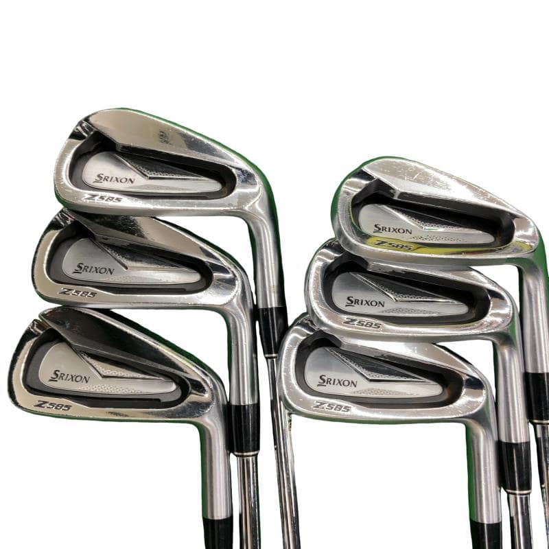 【中古】 ダンロップ SRIXON Z585 6S アイアン書き割り IR NS PRO 950GH D.S.T (フレックスS) メンズ 成人男性用 右利き 右用 C位置づける ゴルフ野球クラブ