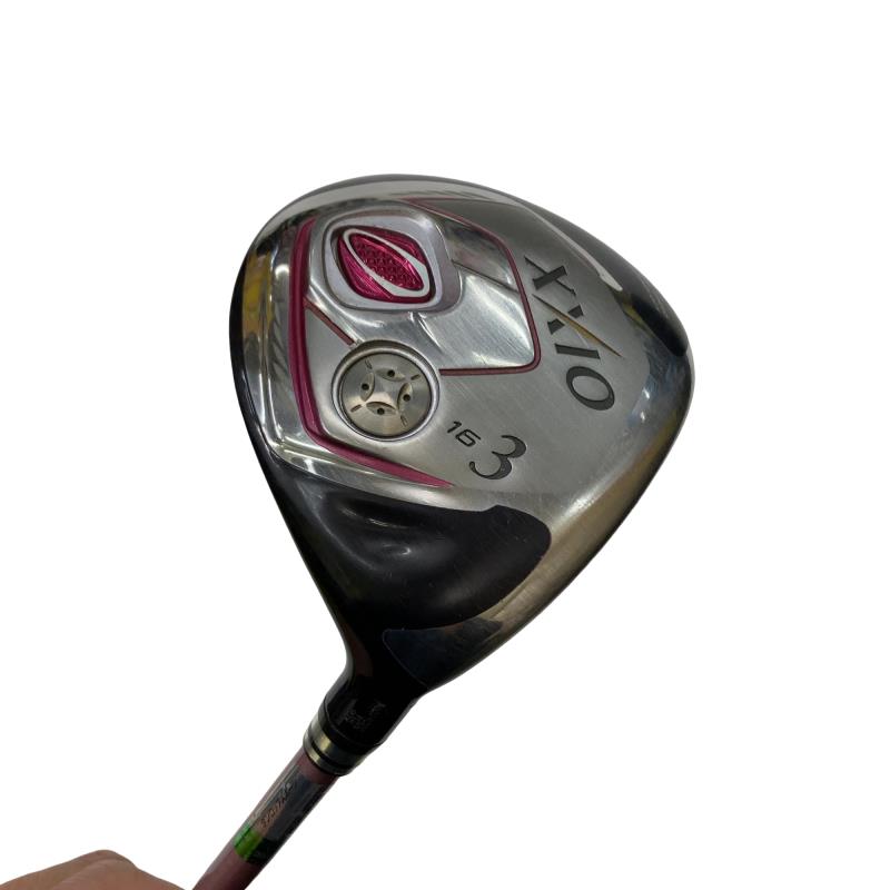 【中古】 ダンロップ XXIO(2014) 3W(ボルドーワイン) レディース フェアウェイウッド FW XXIO MP800L(公明正大通い路)ボルドーワイン (フレックスL) レディース お上さん用 右利き 右用 C序列付ける ゴルフ野球クラブ