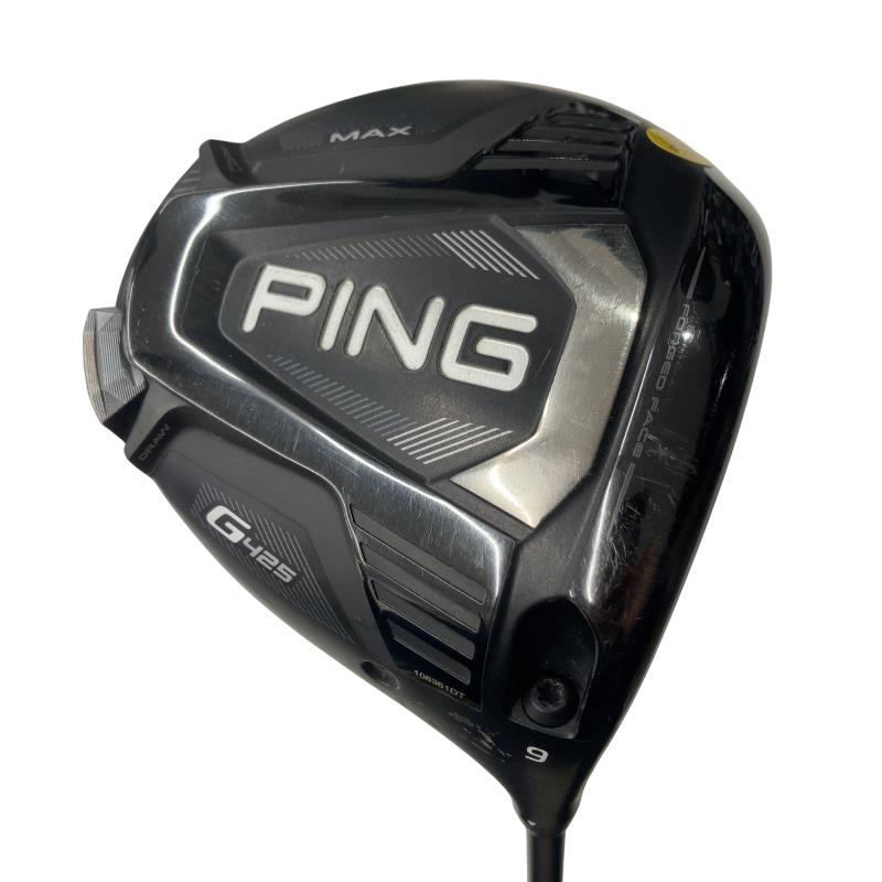 【中古】 ピン G425 MAX  9°(アーコス皆無) １番ウッド DR ALTA J CB SLATE(DR) (フレックスS) メンズ 成人男性用 右利き 右用 C位置づける ゴルフ野球クラブ