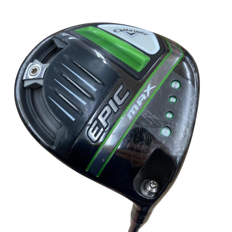 【中古】 キャロウェイ EPIC MAX 9° ドライバー DR Diamana 40 for CW(2021 EPIC DR) (フレックスS) メンズ 男性用 右利き 右用 Cランク ゴルフクラブ