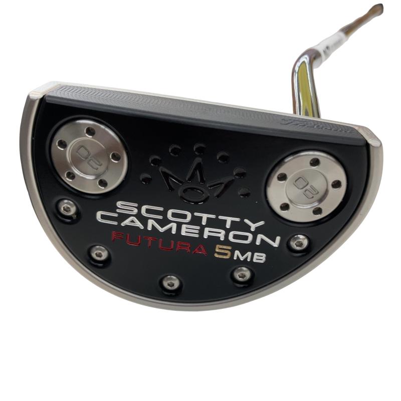 【中古】 タイトリスト SCOTTY CAMERON FUTURA 5MB(2017) 33in パター PT スチール写真 (フレックス余分の物) メンズ 成人男性用 右利き 右用 B序列付ける ゴルフ野球クラブ