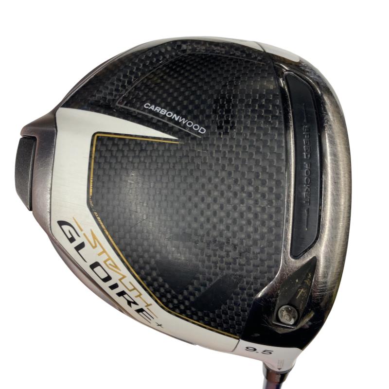 【中古】 テーラーメイド STEALTH GLOIRE+ 9.5° ドライバー DR 純正特注シャフト (フレックスS) メンズ 男性用 右利き 右用 Cランク ゴルフクラブ