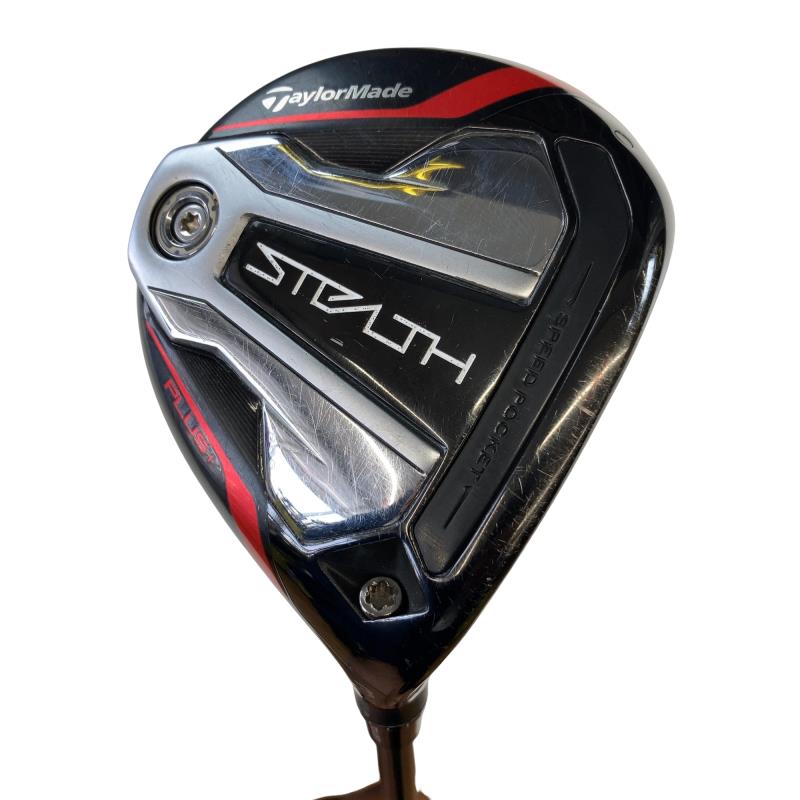 【中古】 テーラーメイド STEALTH PLUS+ 3W フェアウェイウッド FW TENSEI SILVER TM50(STEALTH FW) (フレックスS) メンズ 男性用 右利き 右用 Cランク ゴルフクラブ