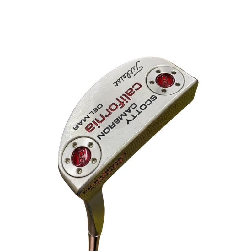 【中古】 タイトリスト SCOTTY CAMERON California DEL MAR(2012) 33in パター PT スチール写真 (フレックス余分の物) メンズ 成人男性用 右利き 右用 C価値づける ゴルフ野球クラブ