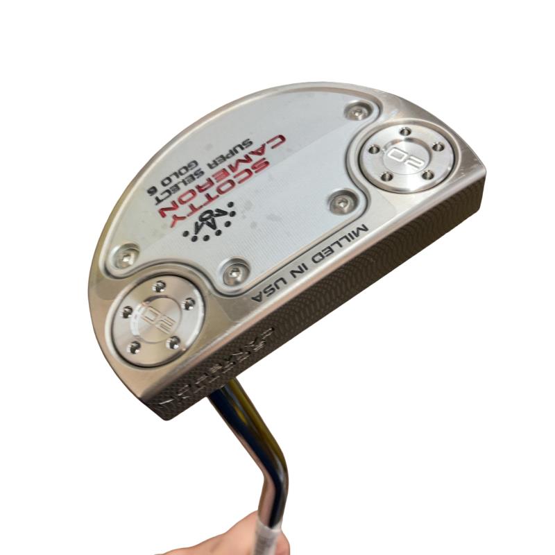 【中古】 タイトリスト SCOTTY CAMERON SUPER SELECT GOLO 6 33インチ パター PT スチール (フレックスその他) メンズ 男性用 右利き 右用 Nランク ゴルフクラブ