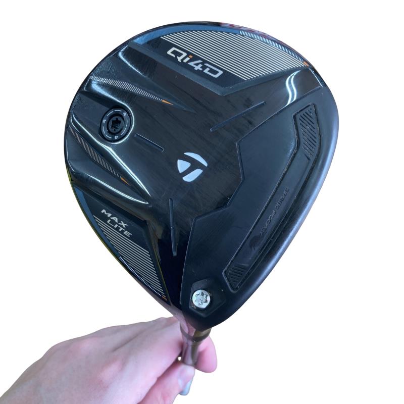 【中古】 テーラーメイド Qi4D MAX LITE 5W フェアウェイウッド FW REAX 45(Qi4D FW) (フレックスR) メンズ 男性用 右利き 右用 Cランク ゴルフクラブ