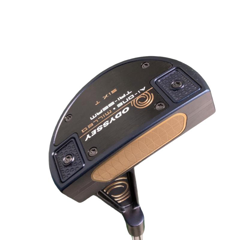 【中古】 オデッセイ Ai-ONE・MILLED TRI-BEAM SIX T 34インチ パター PT STROKE LAB 90 スチール (フレックスその他) メンズ 男性用 右利き 右用 Bランク ゴルフクラブ