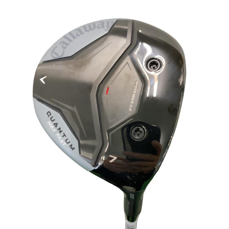 【中古】 キャロウェイ QUANTUM MAX FAST 7W レディース フェアウェイウッド FW SPDSTAR LDY 40(QUANTUM FW) (フレックスL) レディース 亭主もち用 右利き 右用 C位置づける ゴルフ野球クラブ