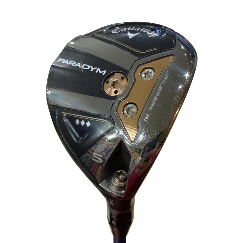 【中古】 キャロウェイ PARADYM ◆◆◆ 5W フェアウェイウッド FW リシャフト (フレックスその他) メンズ 男性用 右利き 右用 Cランク ゴルフクラブ