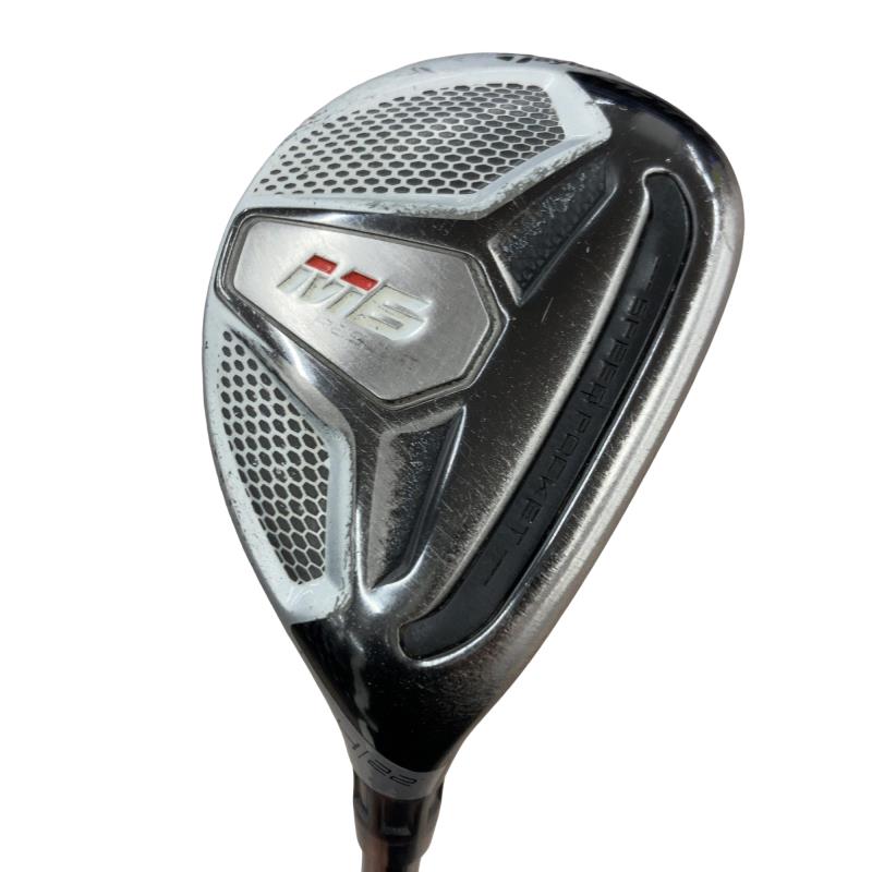 【中古】 テーラーメイド M6 U4 USA ユーティリティ UT Fujikura ATMOS Orange 6 (フレックスS) メンズ 男性用 右利き 右用 Dランク ゴルフクラブ