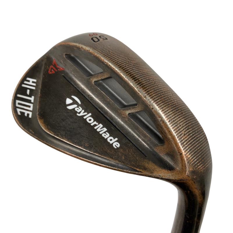 【中古】 テーラーメイド Taylor Made MILLED GRIND HI-TOE(2021) 50°/09° ウェッジ WG Dynamic Gold (フレックスS) メンズ 男性用 右利き 右用 Cランク ゴルフクラブ