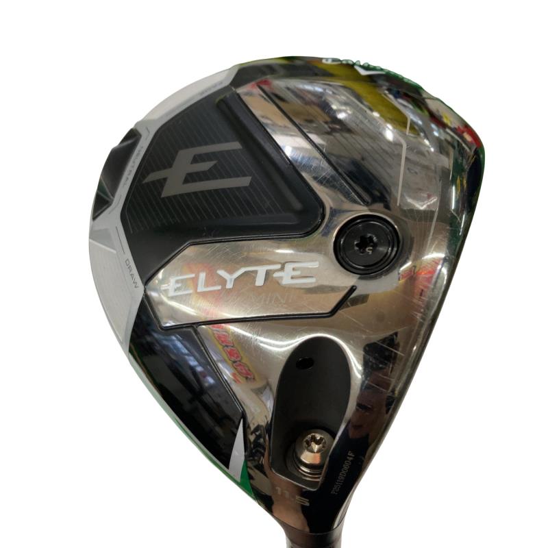 【中古】 キャロウェイ ELYTE MINI DRIVER 11.5&deg; ドライバー DR VENTUS GREEN 50 for CW(ELYTE DR) (フレックスS) メンズ 男性用 右利き 右用 Cランク ゴルフクラブ｜ゴルフパートナー 中古クラブ店