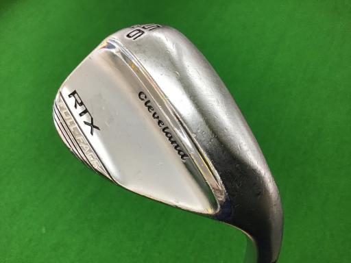 【中古】 クリーブランド Cleveland RTX ZIPCORE FULL-FACE 56°/09° ウェッジ WG Dynamic Gold (フレックスS) メンズ 男性用 右利き 右用 Cランク ゴルフクラブ