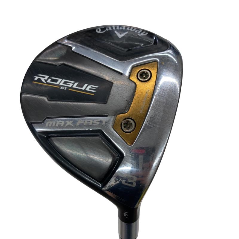 【中古】 キャロウェイ ROGUE ST MAX FAST 3W レディース フェアウェイウッド FW ELDIO 40 for CW(ROGUE ST FW) (フレックスL) レディース 女性用 右利き 右用 Cランク ゴルフクラブ|ゴルフパートナー 中古クラブ店