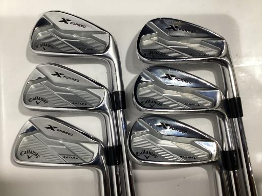 【中古】 キャロウェイ X FORGED STAR 6S アイアンセット IR NS PRO MODUS3 TOUR105 (フレックスS) メンズ 男性用 右利き 右用 Cランク ゴルフクラブ