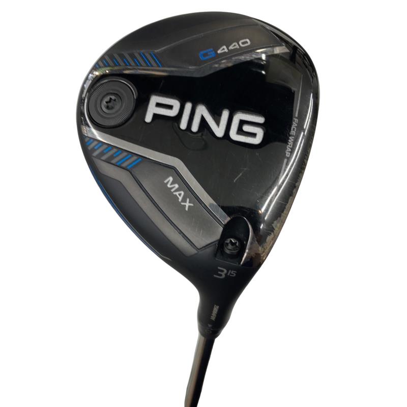 【中古】 ピン G440 MAX 3W フェアウェイウッド FW PING TOUR 2.0 CHROME 65(FW) (フレックスS) メンズ 成人男性用 右利き 右用 C価値づける ゴルフ野球クラブ