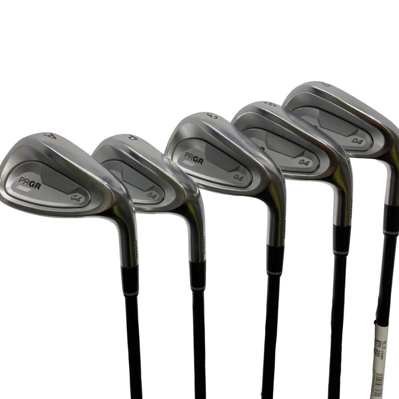 【中古】 労働者階級歯車 PRGR 04(2024) 5S アイアン仕掛ける IR MCI BLACK FOR PRGR (フレックスS) メンズ 成人男性用 右利き 右用 C価値づける ゴルフ野球クラブ